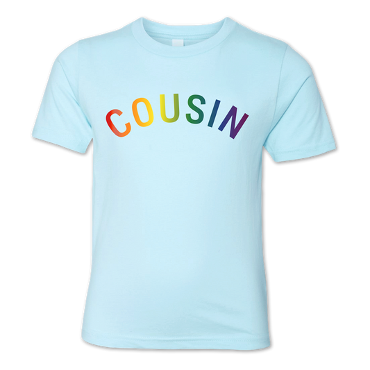 Kids Cousin Rainbow T-shirt