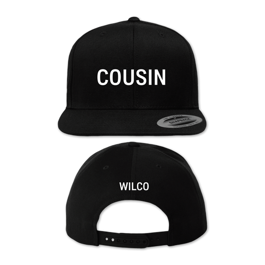 Cousin Embroidered Snapback Hat